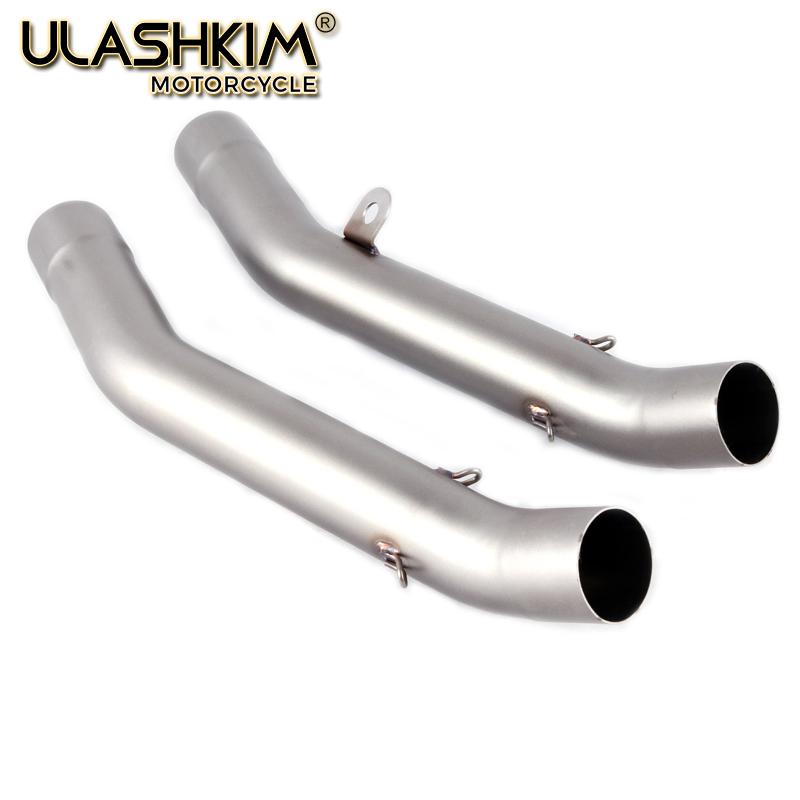 Motorcycle Exhaust Muffler Escape For KAWASAKI Z800 2013-2016 Z750 2007-2014 Exhaust Contact Middle Link Pipe Z750 Z800