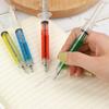 1Pcs Injection Type Ball Point Pen Liquid Pen School Supplies Nurse Syringe Pen