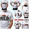 Red Panda White Kids Boys T-Shirts 8 Designs of Lesser Panda Animal Top Gift Tee All Sizes