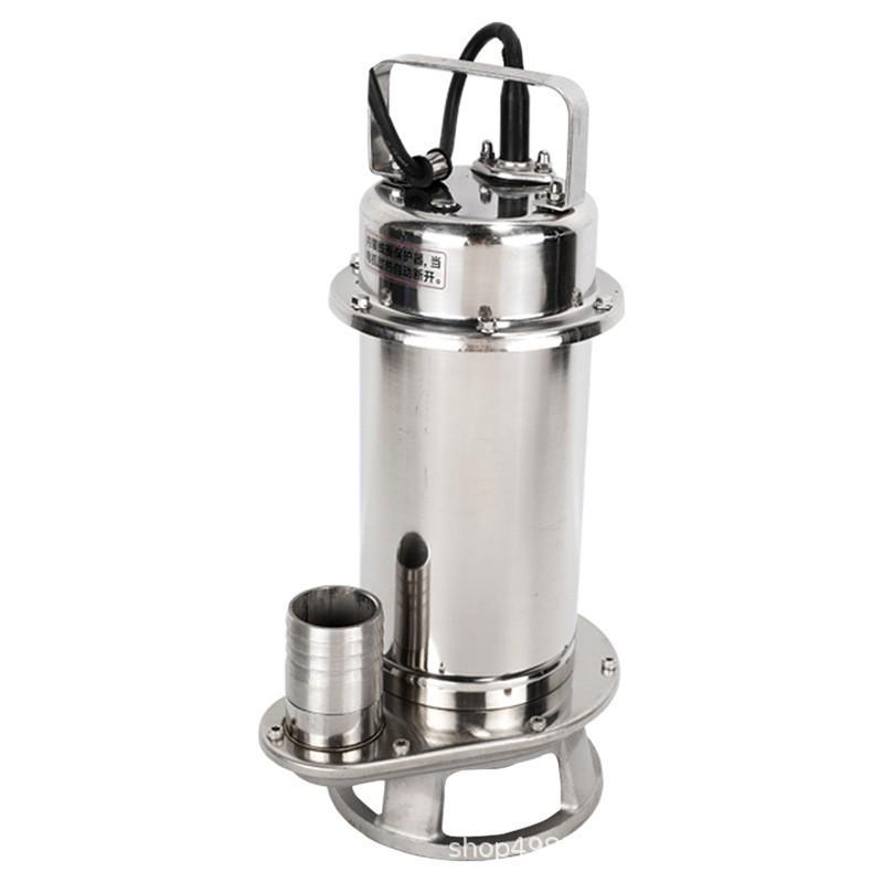 304 Stainless Steel High Head Submersible Sewage Pump with All-Copper Motor, Corrosion Resistant