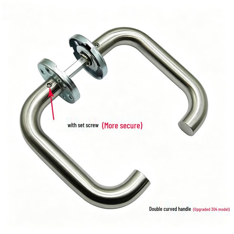Indoor Fireproof Stainless Steel Lever Handle Lock for Fire Exit Doors