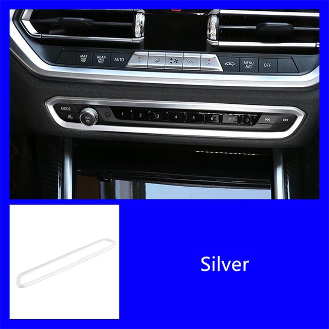 Car Styling Consola Centrală Volum Cadru Decorativ Absorbant Decorat Pentru BMW Seria 3 G20 G28 Interior