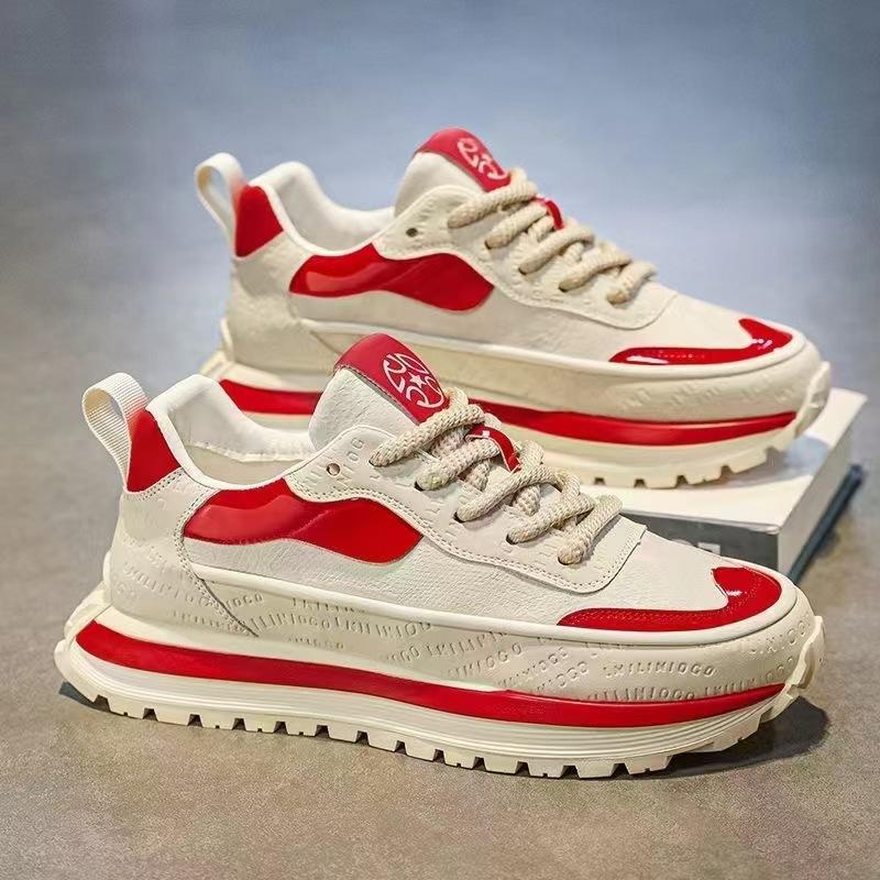 Non-slip new sports and leisure trendy shoes winter platform men's shoes