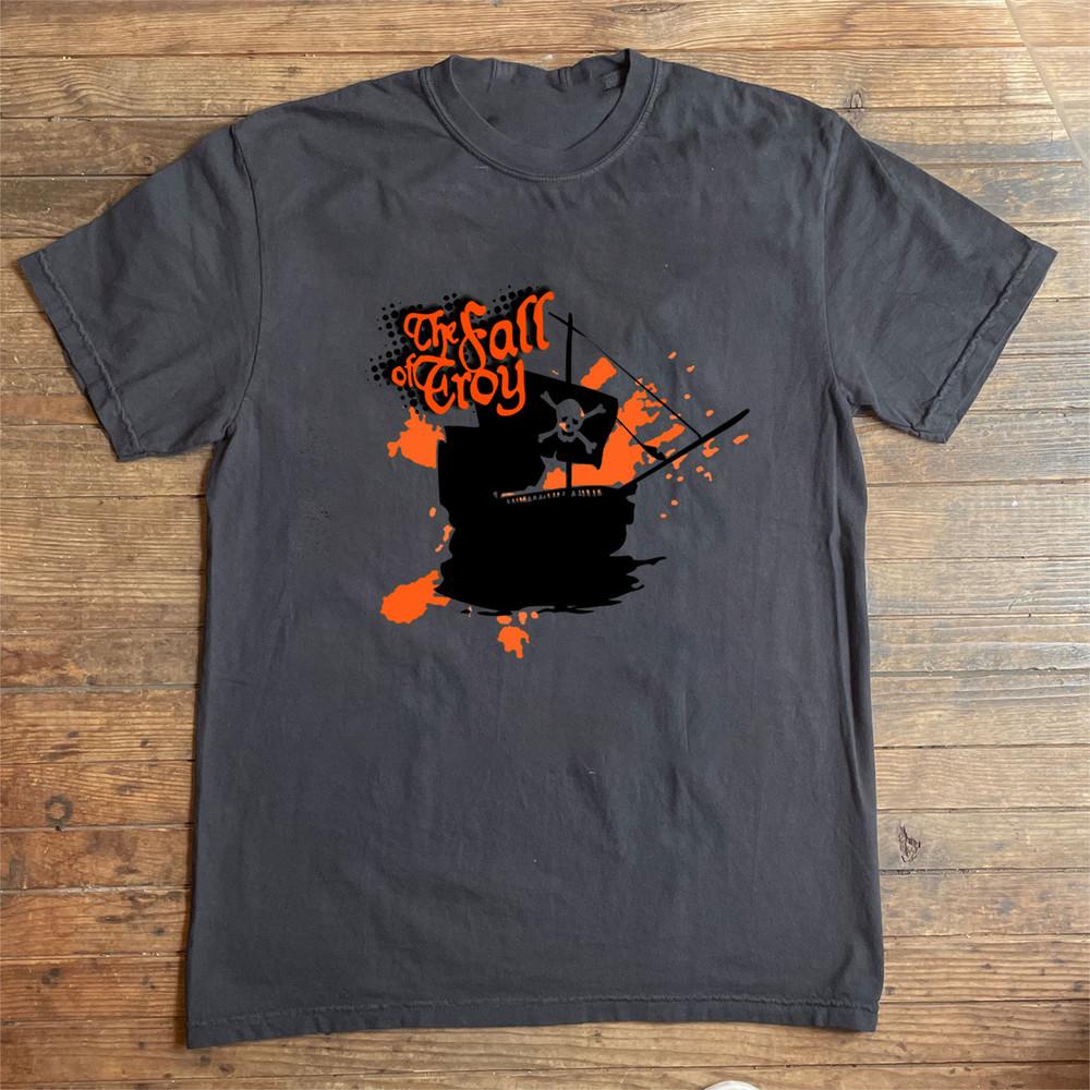 Футболка с демо-версией The Fall Of Troy Ghostship Все размеры S-5XL Подарок для фаната BT933 Унисекс Футболка L