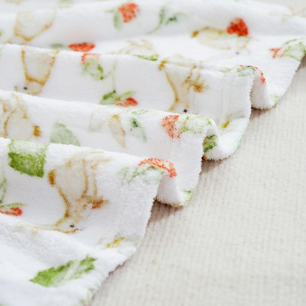 1Pc Coral Fleece Baby Warm Blanket ,Ultra Soft Cozy Baby Blanket, Fluffy Infant Toddler Newborn Receiving Blanket