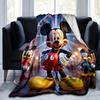 1pc, Mickey Mouse Inspired, Seasonal Universal Blanket, Home Decoration, Soft Flannel Throw Blanket, Living Room, Travel, Camping, Car Blank