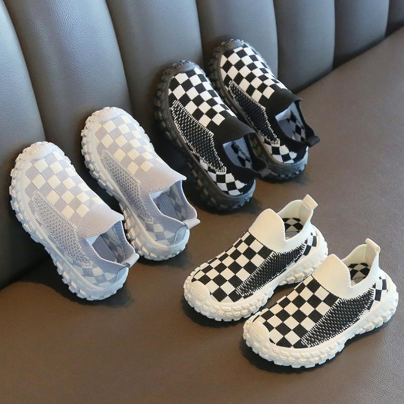 Sneakers Kids 2025 Spring New Boys Casual Sneaker Breathable Mesh Shoes Soft Soles Women Sports Shoes Young Children Boys Shoes