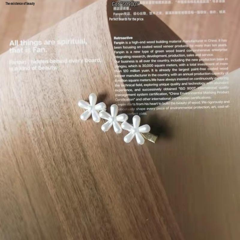 2022 Winter Korean Style Metal Hair Clip for Girls - Trendy Bangs Hairpin and Side Clip Hair Accessories