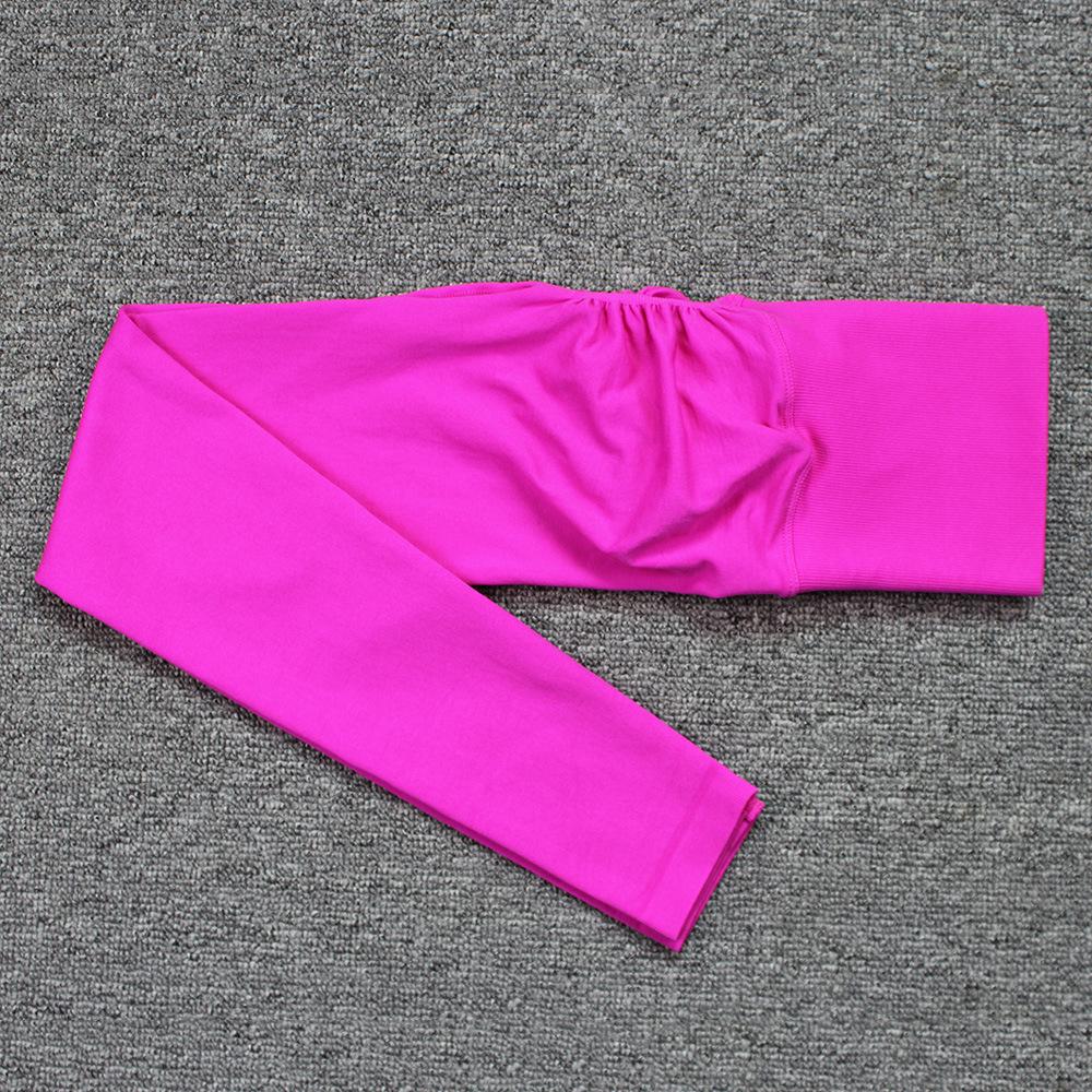 European & American High-Waisted Seamless Butt-Lifting Yoga Pants - Plus Size, No-Trace, Summer Running