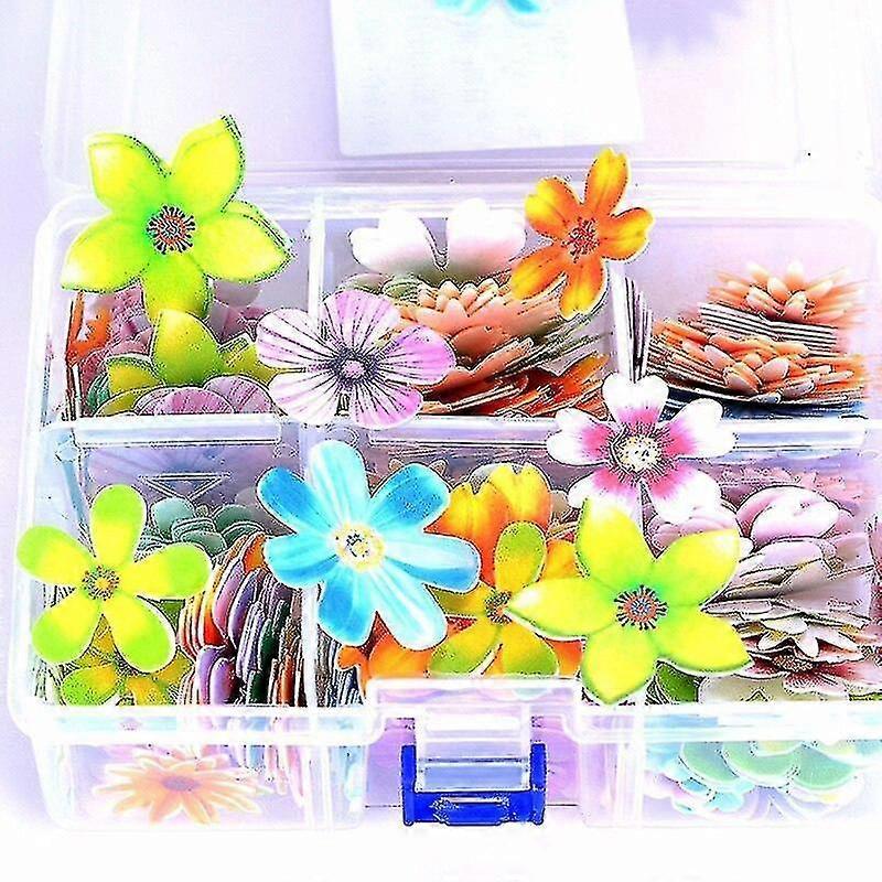 100 Stück essbare Blüten für Kuchen Dekorationen Kuchen Idee Dekoration Hochzeit Party (Farbe)