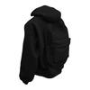 Backpack Hoodie for Men Women Creative Zipper Cardigan with Backpack Lightweight Travel Hooded Sweatshirt Casual Unisex Hoodie Sweater