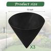 Cone Shaped Plant Pot Liner With Felt Material For Outdoor Garden Decor