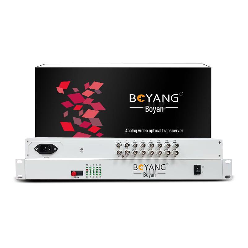 Boyang 16-Channel Analog Video Optical Transceiver