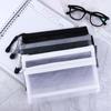 Pencil Case File Folder Double Mesh Pencil Bag School Stationery Supplies Cosmetic Storage Bag