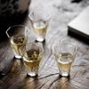 Japanese Style Glass Tea Cup ,Handmade Sake Cup,Bar Whiskey Tasting Glass,Transparent Liquor Drinking Glass,Elegant Cup
