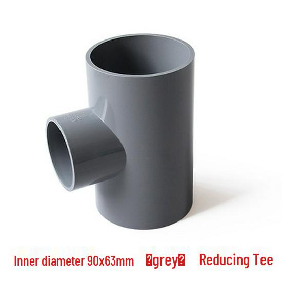 Gomito Riduttore in PVC - Raccordi per Tubi Acque Grigie, Opzioni di Diametro Multiplo: 25, 32, 40, 50, 63, 75, 90, 110