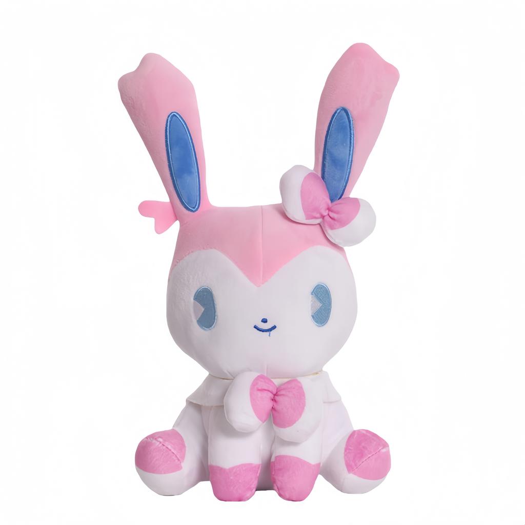 Eevee Family Evolution Peluche Plush Toy Flareon Vaporeon Leafeon Sylveon Espeon Umbreon Pikachu Stuffed Doll Kid Gift