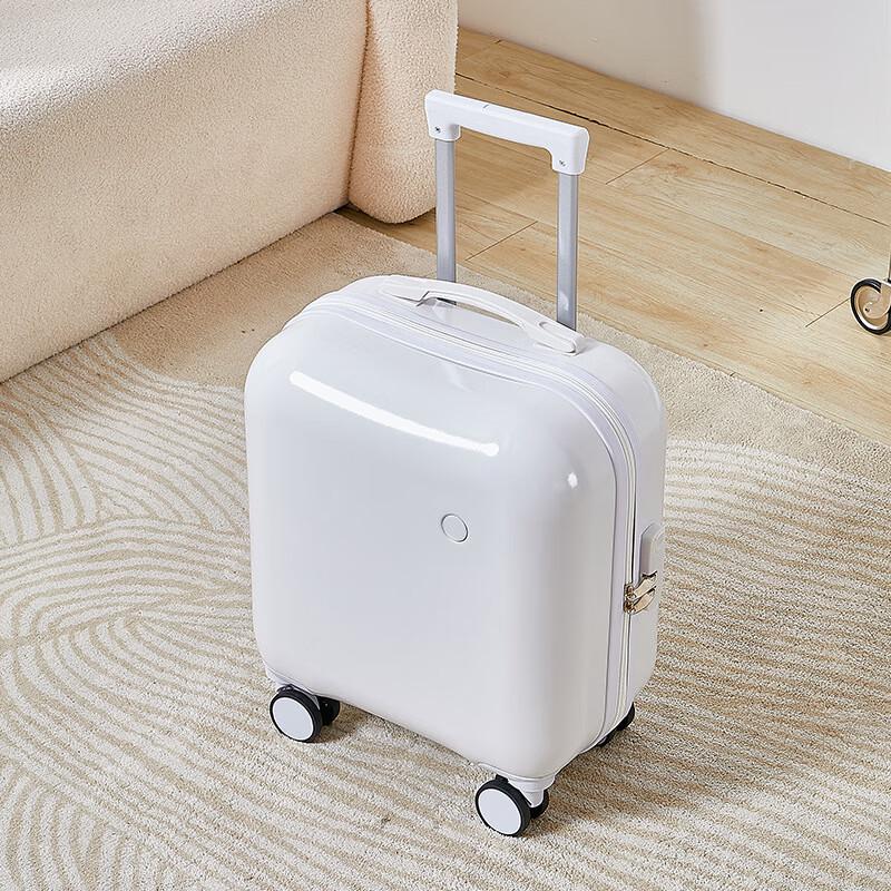 Macaron Color Hardshell Carry-On Suitcase 18 Inch