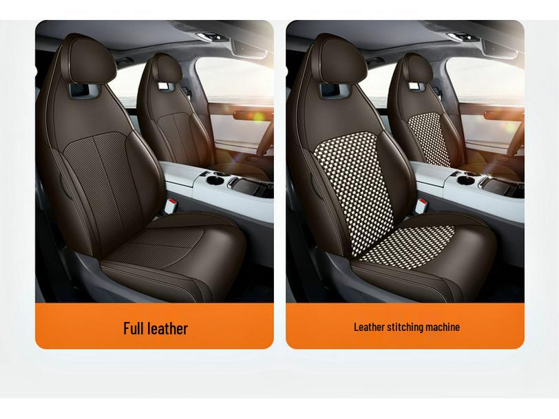 Leapmotor C01 Seat Cover - Breathable, Perforated Leather, 5-Seat, All-Season, Ice Silk Cushion 2022.
