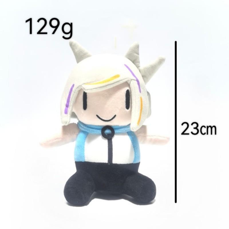 

New Cross-Border Chuy Peluche Game Plush Toy – Gray-Haired Boy Doll 23cm, 129g