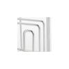 MUJI Stainless Steel Kitchen Stand, Silver, Approx. W10 x D205 x H15cm, MCC63A2S
