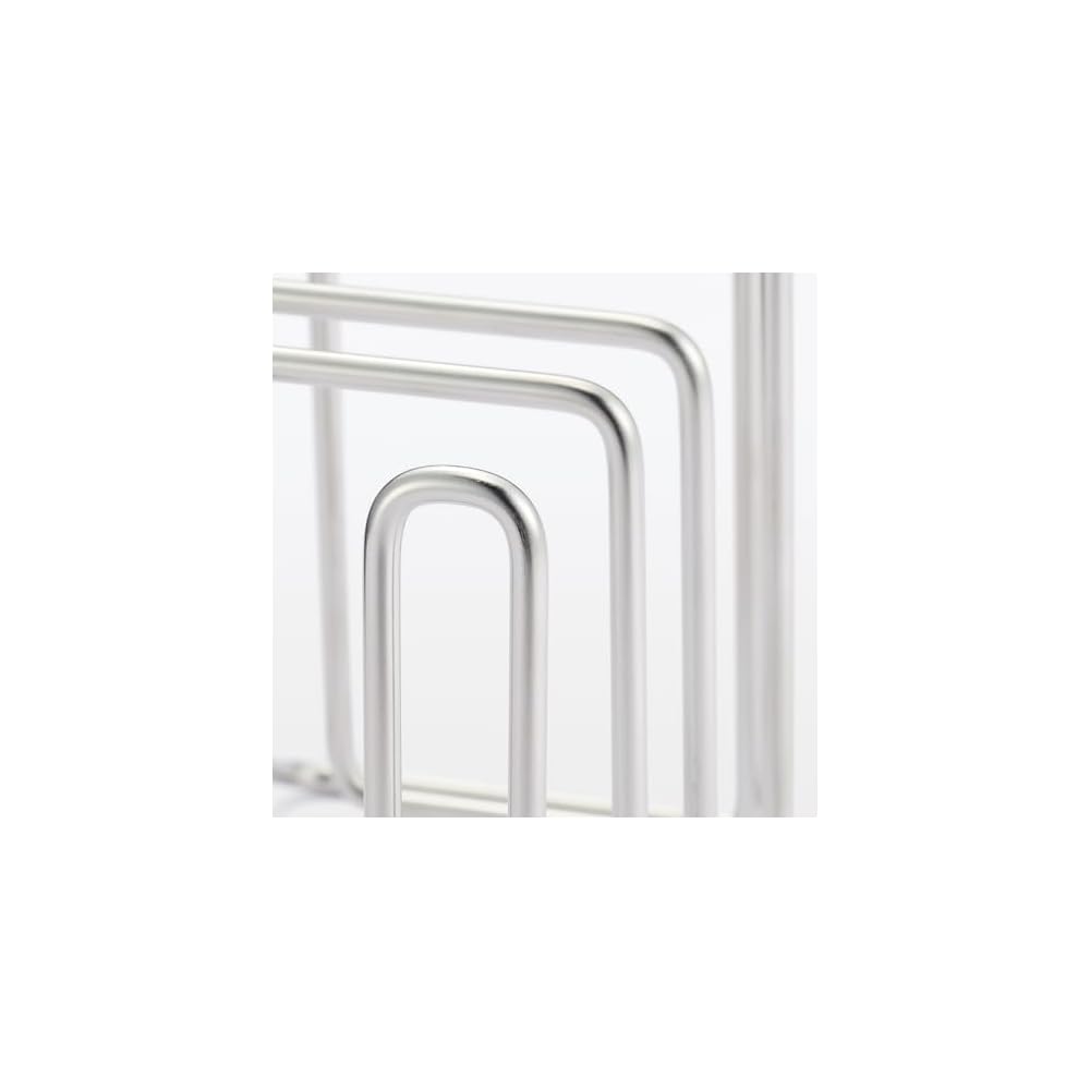 MUJI Stainless Steel Kitchen Stand, Silver, Approx. W10 x D205 x H15cm, MCC63A2S