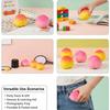 Peach SquishyStress Ball Portable Stretchy Nice Squishys Toys Fidget Sensory Toys For Birthday Holiday Spring Party Gifts