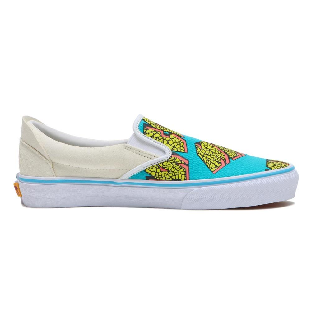 Vans Slip On M.blue Multi V98cf Natal