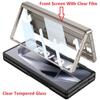 Magnetic Hinge for Samsung Galaxy Z Fold 6 5 4 Case Plastic Anti Spy Full Coverage Privacy Protective Cover Holder Stand Luxury
