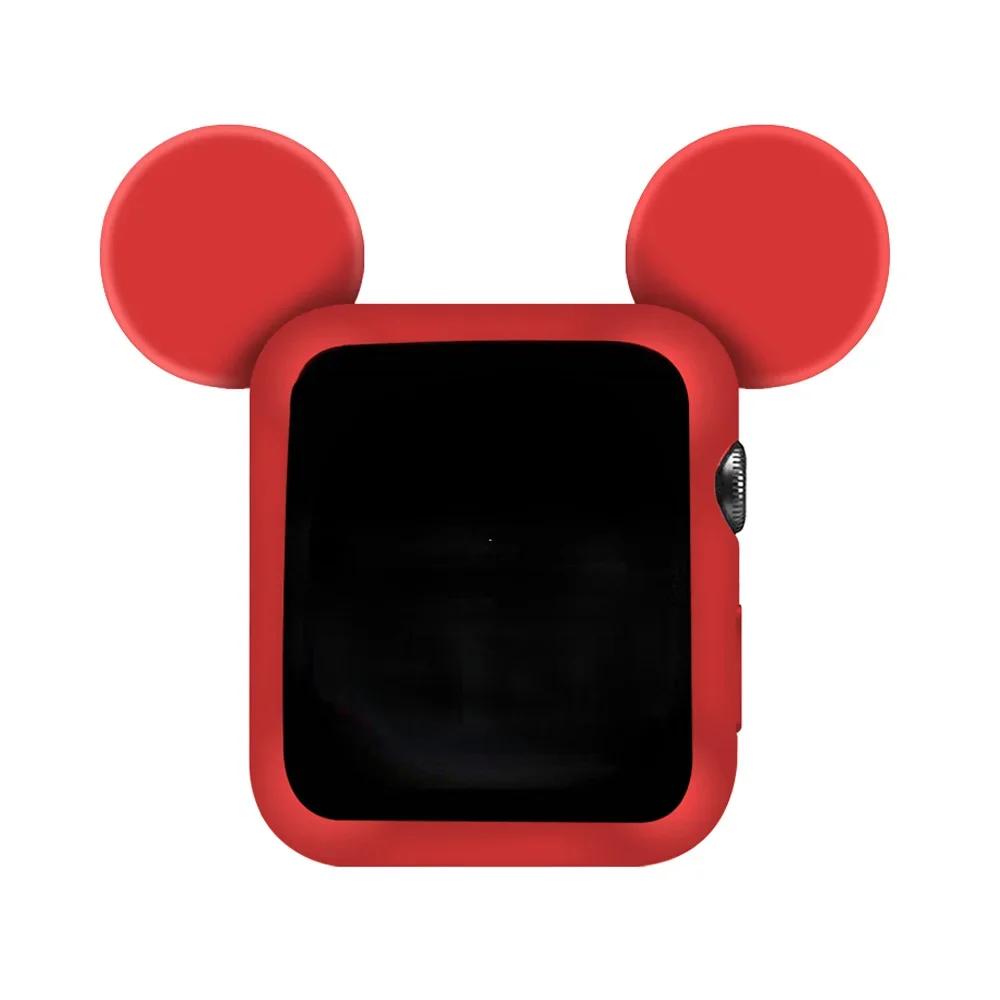 Weiche Silikonhüllen für Apple Watch 11 10 9 8 7 46mm 45mm 41 42mm Mädchen Cartoon CUTE Schutz für iWatch 6 Se 44mm 40mm