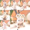 Plush Bunny Keychain With Soft Short Pile Plush For Kids And Adults