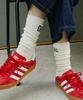 GREENBUTTER Needlework Mid-Calf Socks (Navy)