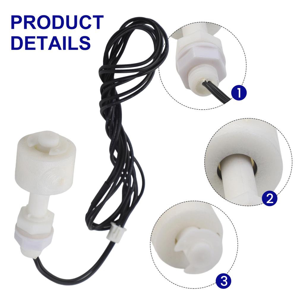 Easy Install Float Switch Accessory Reliable Operation 24*22mm Acid Resistant Switch Extreme Temperature Operation Long Lifespan
