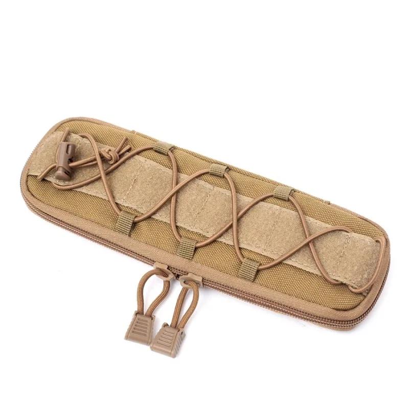 

Відкритий мисливський ремінь Кобура Військовий капюшон Складний тримач для ножа Сумка Тактичний кишеньковий нейлон Small