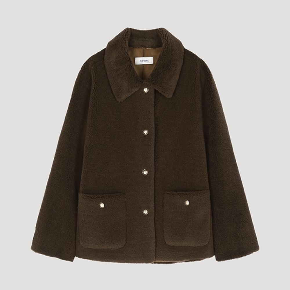 

She S miSS Kara куртка из овчины Swujko42070 Dw dark brown/66