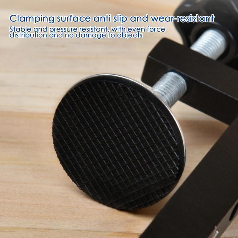 Bar Clamp For Woodworking Quick-Release Wood Working Clamps Clamp Spreader Steel With Micro-Adjustment Handle For Metalworking