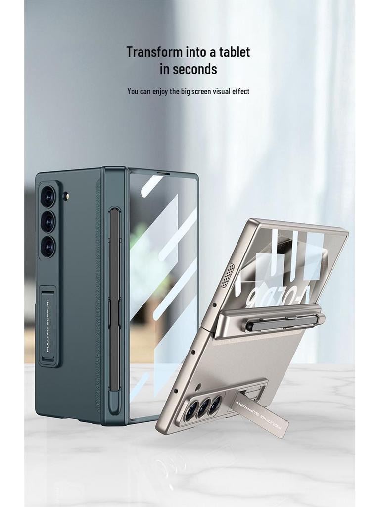Magnetic Hinge Phone Case for Samsung Z Fold6 and Fold7 - Stylish New Design
