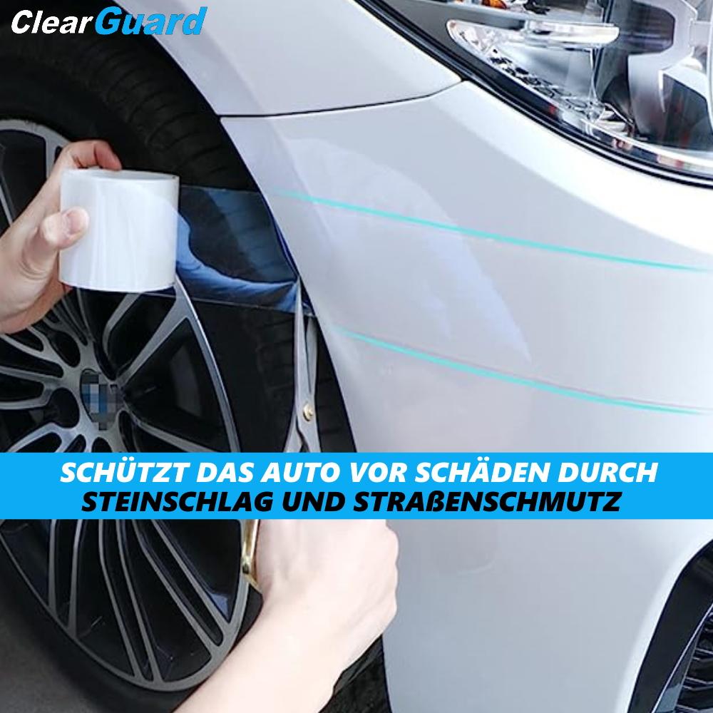 Film de protection de peinture CLEARGUARD pour seuils de porte, film de protection de bord de chargement transparent 5 m