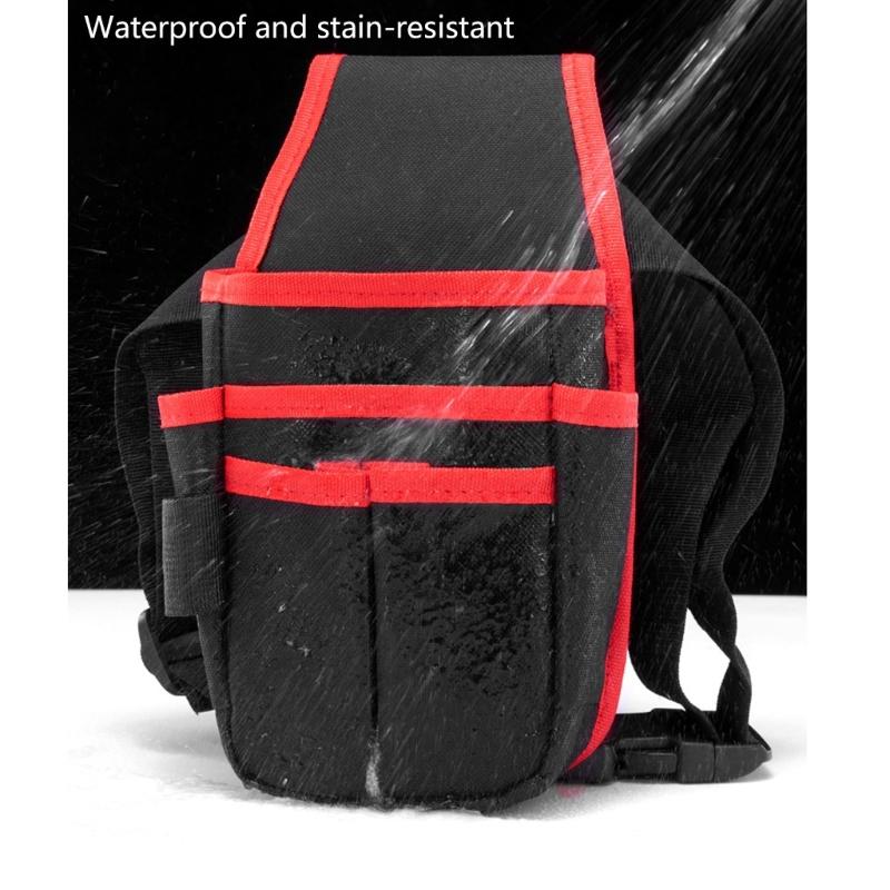 Multifunctional Storage Bag Waterproof Waist Pack Hardware Repair Tool Pocket Wrench Pliers Electrician Household Belt