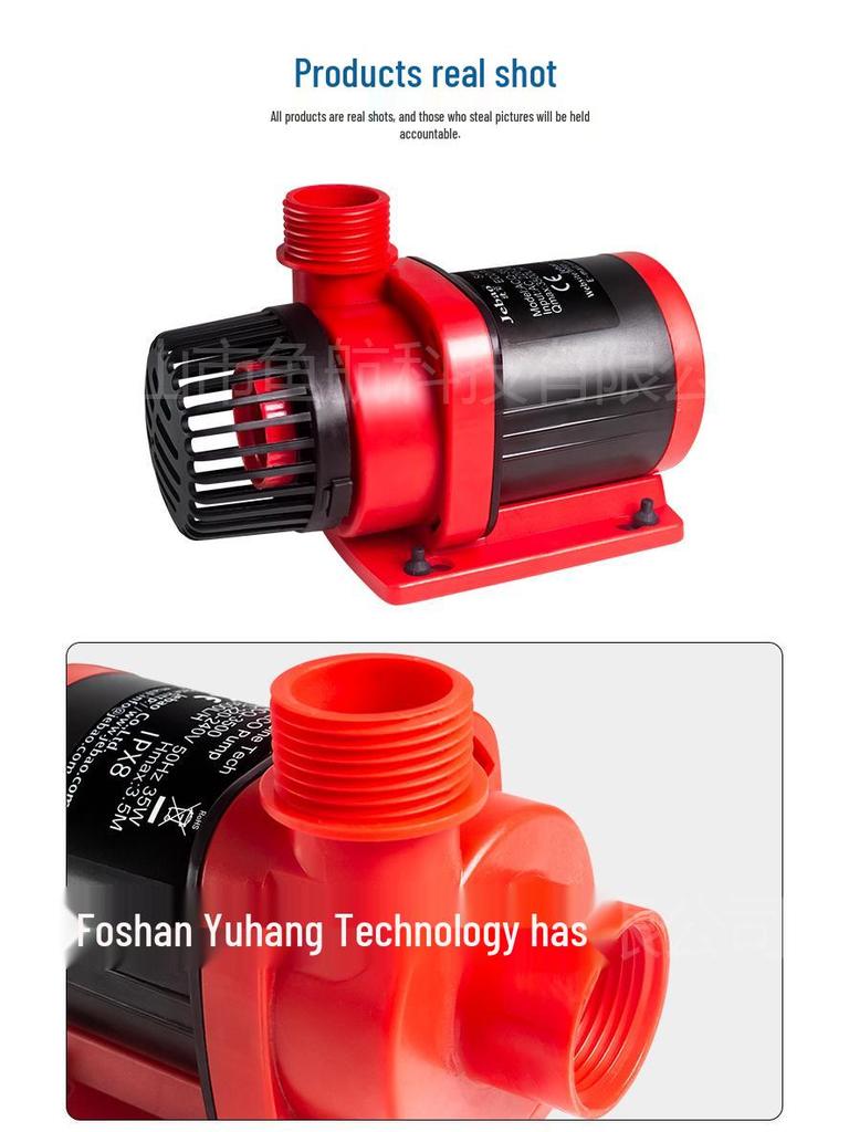Jiebao Intelligente Frequenzvariable Ultra-Leise Tauchwasserpumpe für Kleine Aquarien