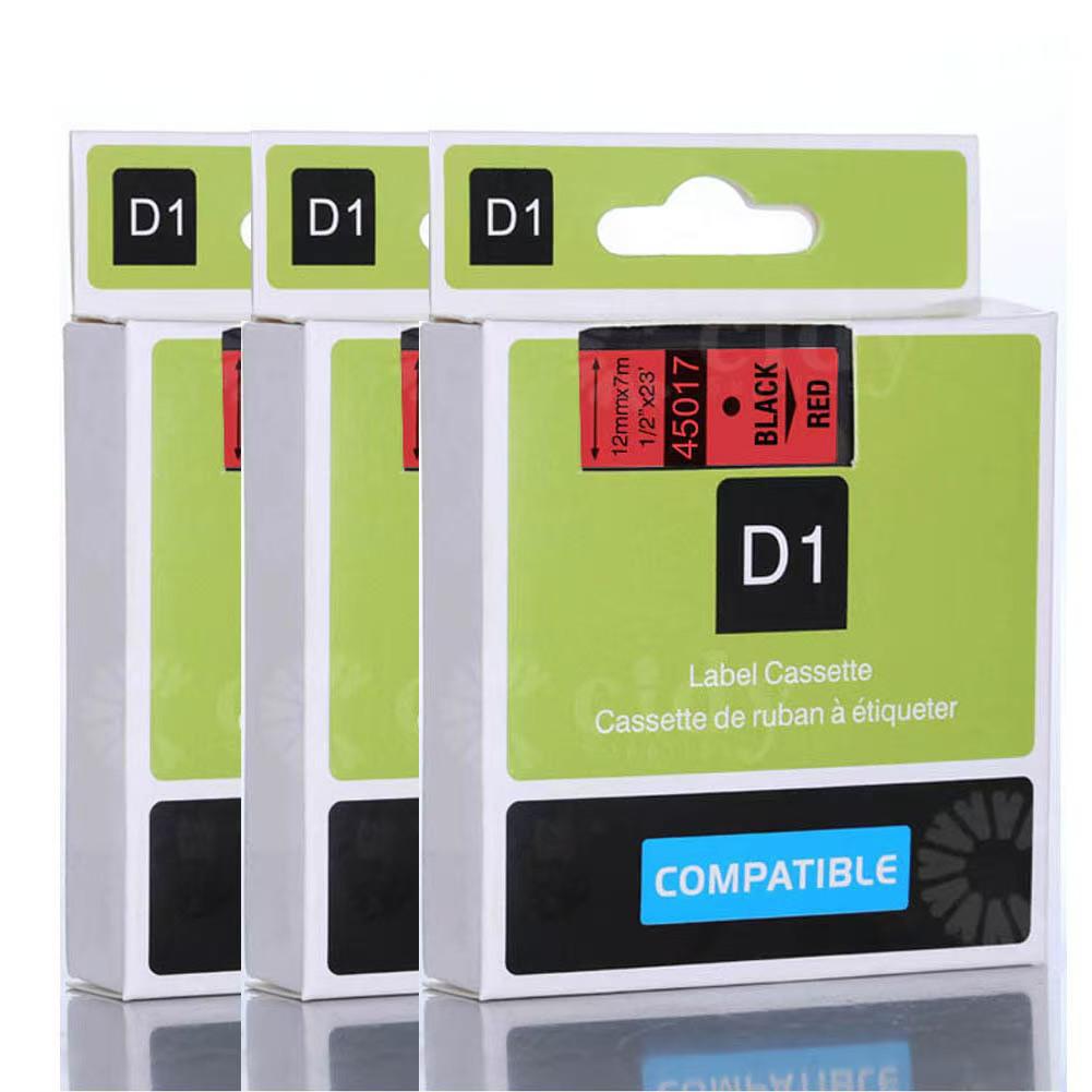 Compatible Label Paper for DYMO Dymo/3M Label Makers: 9, 12, 19, 24mm Sizes