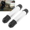 2PCS Outboard Transom Saver Aluminum Alloy Rubber Boat Motor Transom Support for Outboards Motor Trim Tilt Systems