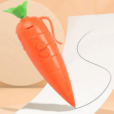Carrot Eggplant Funny Voice Recorder Pen Corn Cactus Write Graffiti Cute Ballpoint Pen 2 In 1 Novelty 60S Sound Recorder