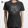 Seal Of Baphomet TShirt Tee Shirt Grey TShirts For Unisex Custom Aldult Teen Unisex Digital Printing Tee Shirts New Popular Retro