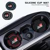 For Car Waterproof Anti Slip Water Cup Mat Auto Interior Accessories Chr Corolla Camry Rav4 Yaris Hilux Prius Avensis
