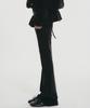 Nigaennikol Layered Ruffle Skirt Pants_Black