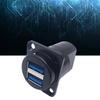 USB 3.0 Zásuvka Duální USB A Port Samice na Samici Spojka Zásuvka Typ D Konektor pro Montáž na Panel pro