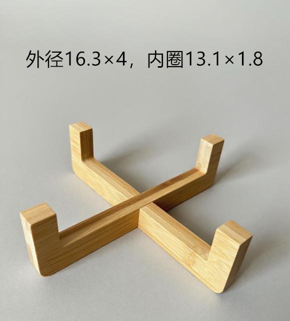 Round Bamboo‑Wood Coaster Blanks, DIY Mosaic Succulent Base Tray, Unfinished Wooden Craft Coaster for Handmade Project