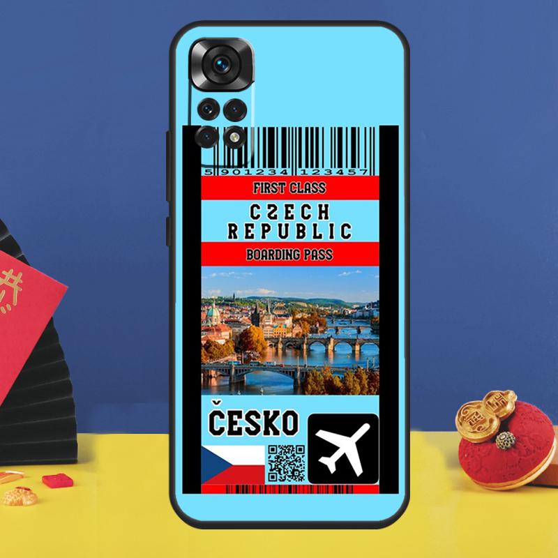 Czech Republic Flag Phone Case For Xiaomi Redmi Note 14 Pro 13 12 11 9 10 15 Pro Plus 10C 12C 14C 13C 15C Cover
