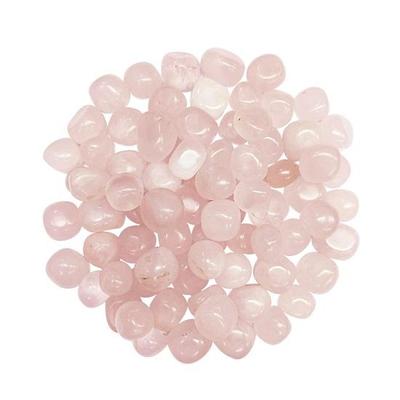 Rose Quartz Tumbled Stones Pebble 50 Gm Original Raw Gemstone Tumble for Reiki Healing Vastu Seft Love Gravels for Aquarium Home Décor Garden